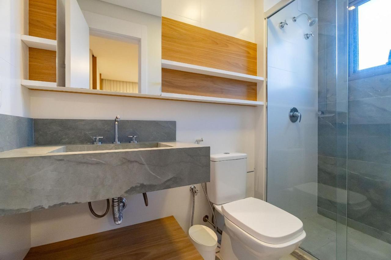 Porto Madero - Amplo Apartamento Em Condo Com Piscina Bombinhas Exterior foto